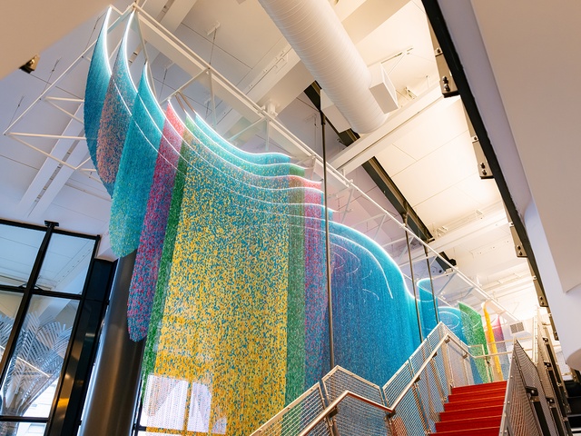 rawa or art installation from low angle
